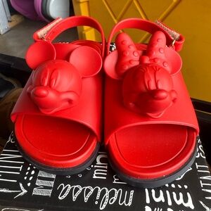 Disney Red Sandals for Fun Adventures